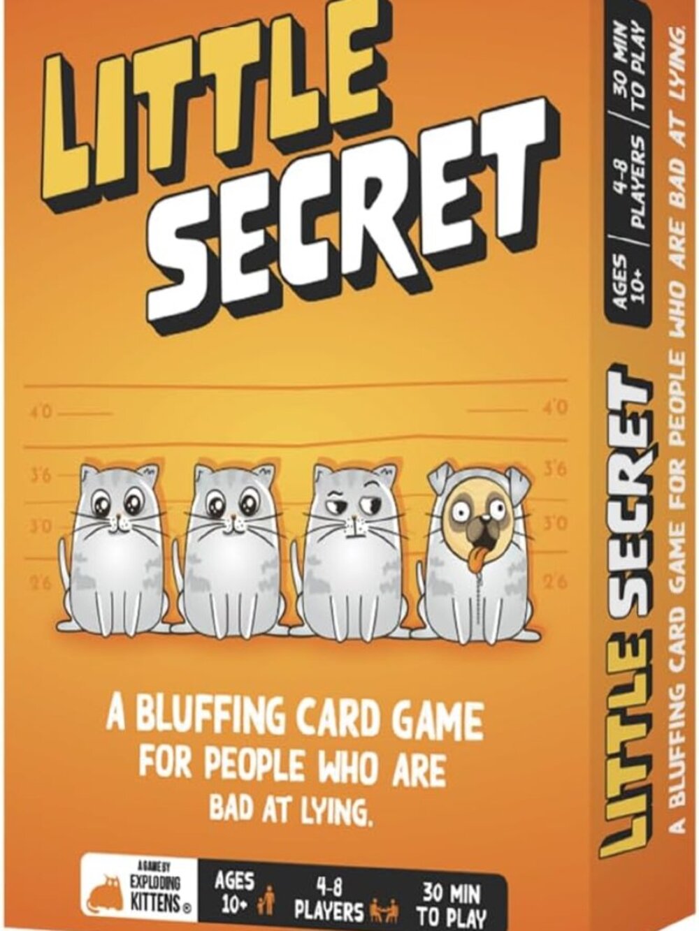 LITTLE SECRET Bluffing Board Game - Toy of the Year Award - NEW